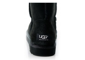 UGG MENS CLASSIC SHORT BLACK