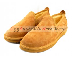 UGG MENS SLIP-ON NEWMAN CHESTNUT
