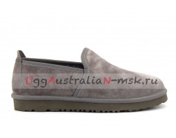 UGG MENS SLIP-ON NEWMAN GREY