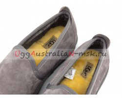 UGG MENS SLIP-ON NEWMAN GREY