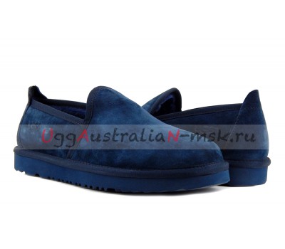 UGG MENS SLIP-ON NEWMAN NAVY