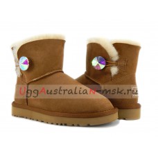 UGG MINI BAILEY BLING NEW CHESTNUT