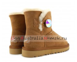 UGG MINI BAILEY BLING NEW CHESTNUT