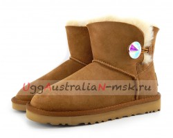 UGG MINI BAILEY BLING NEW CHESTNUT