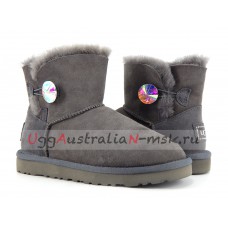 UGG MINI BAILEY BLING NEW GREY