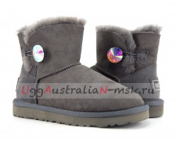 UGG MINI BAILEY BLING NEW GREY