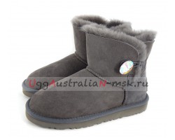 UGG MINI BAILEY BLING NEW GREY