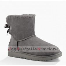 UGG MINI BAILEY BOW II GREY