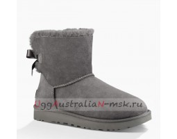 UGG MINI BAILEY BOW II GREY