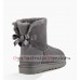 UGG MINI BAILEY BOW II GREY