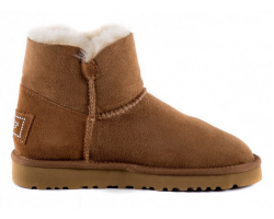 UGG MINI BAILEY BUTTON BLING CHESTNUT