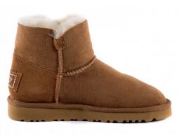 UGG MINI BAILEY BUTTON BLING CHESTNUT