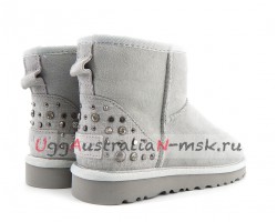 UGG MINI STUDDED BLING GREY