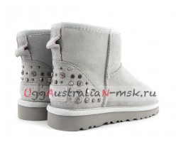 UGG MINI STUDDED BLING GREY