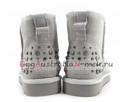 UGG MINI STUDDED BLING GREY