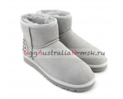 UGG MINI STUDDED BLING GREY