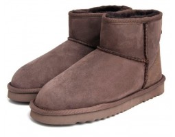 UGG MENS CLASSIC MINI CHOCOLATE