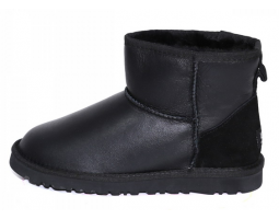 UGG MENS CLASSIC MINI METALLIC BLACK ( BIG SIZE)