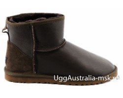 UGG MENS CLASSIC MINI METALLIC CHOCOLATE