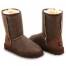 UGG MENS CLASSIC SHORT BOMBER JACKET CHOCOLATE