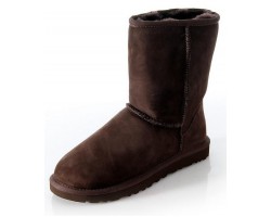 UGG MENS CLASSIC SHORT CHOCOLATE