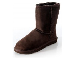 UGG MENS CLASSIC SHORT CHOCOLATE