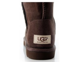 UGG MENS CLASSIC SHORT CHOCOLATE