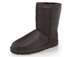 UGG MENS CLASSIC SHORT METALLIC СHOCOLATE