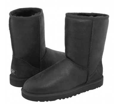 UGG MENS CLASSIC SHORT METALLIC BLACK ( BIG SIZE)