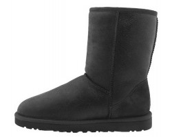 UGG MENS CLASSIC SHORT METALLIC BLACK ( BIG SIZE)