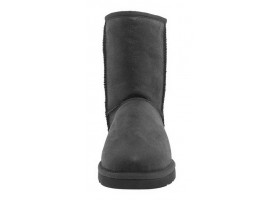 UGG MENS CLASSIC SHORT METALLIC BLACK