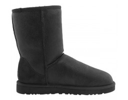 UGG MENS CLASSIC SHORT METALLIC BLACK ( BIG SIZE)