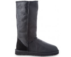 UGG TALL METALLIC BLACK