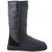 UGG TALL METALLIC BLACK