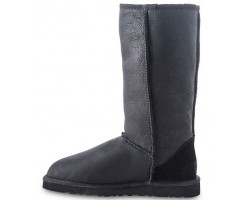 UGG TALL METALLIC BLACK