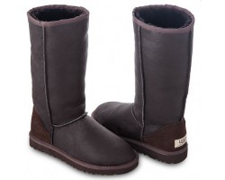 UGG TALL METALLIC CHOCOLATE