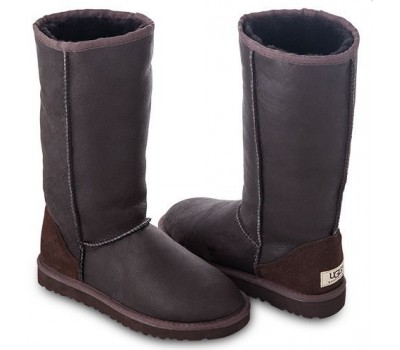 UGG TALL METALLIC CHOCOLATE