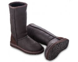 UGG TALL METALLIC CHOCOLATE