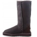 UGG TALL METALLIC CHOCOLATE