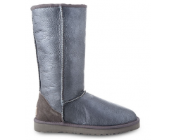 UGG TALL METALLIC GREY