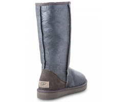 UGG TALL METALLIC GREY