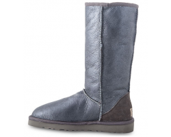 UGG TALL METALLIC GREY