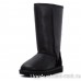 UGG TALL ZIP METALLIC BLACK