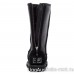 UGG TALL ZIP METALLIC BLACK