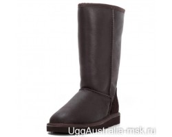 UGG TALL ZIP METALLIC CHOCOLATE