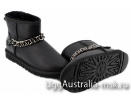 UGG ZANUTTI MINI METALLIC BLACK