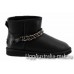 UGG ZANUTTI MINI METALLIC BLACK