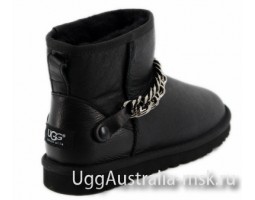 UGG ZANUTTI MINI METALLIC BLACK