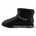 UGG ZANUTTI MINI METALLIC BLACK