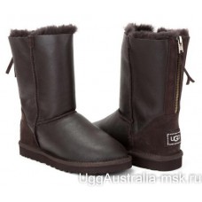 UGG ZIP METALLIC CHOCOLATE